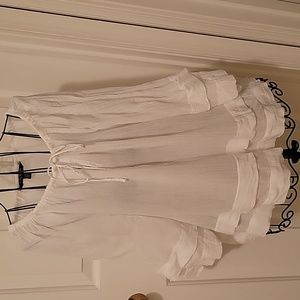 Ralph Lauren Blouson Sleeve Top Large